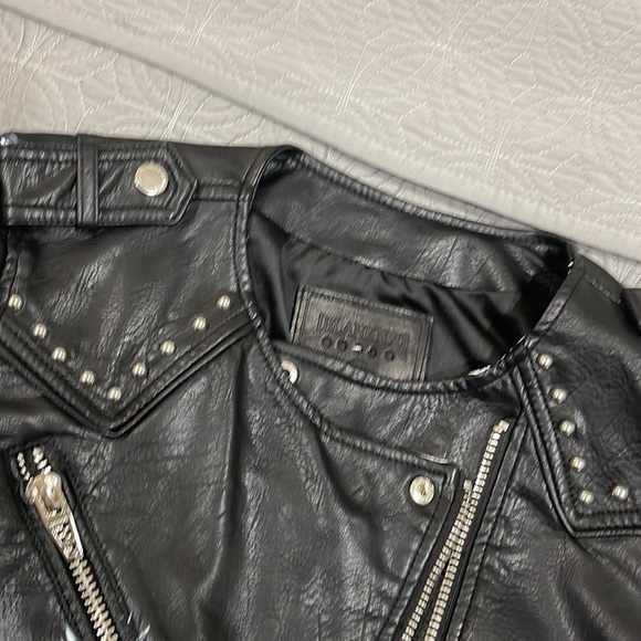 Blanknyc Floral Leather Jacket - Picture 3 of 4